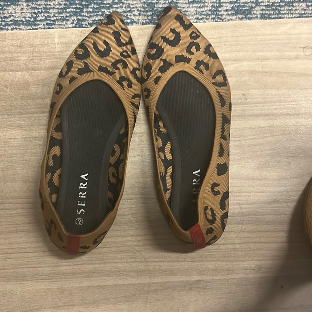 Animal print shoes